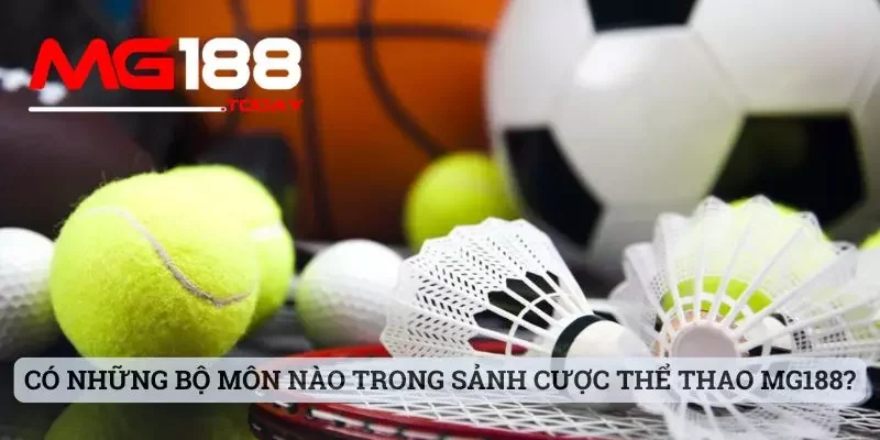 Có những bộ môn nào trong sảnh cược thể thao MG188?