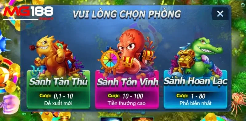 Bắn cá Mega Fishing